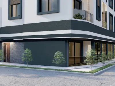 apartment 3d model in sketchup rendered by lumion  3D model