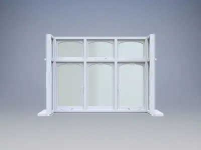 Casement bay window 3D model