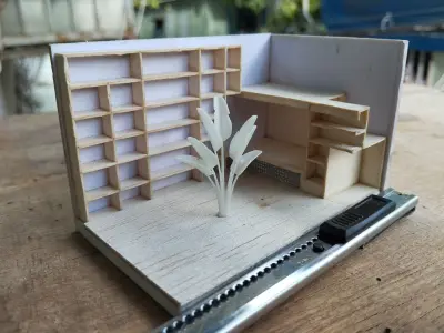 TREE 1-100 ARCHITECTURE MODEL DIORAMA 3D print model