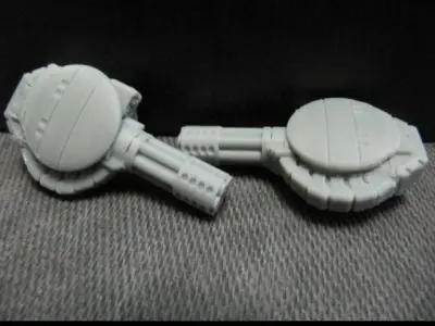 CHIBI-TECH SD - WARTHOG GUNPOD       3D print model