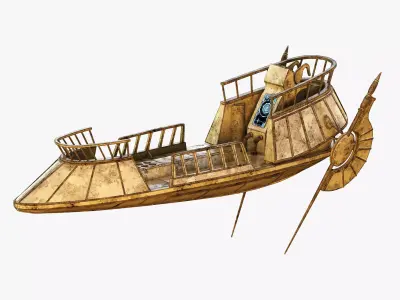Star Wars Desert Skiff 3D model