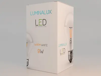 Light bulbs LED Light Bulb 3D model