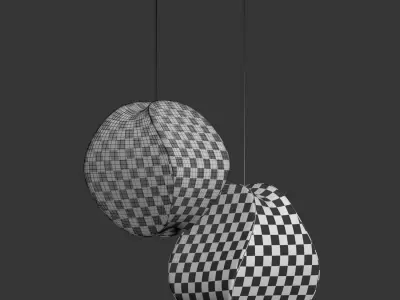 Equinox Pendant Lights 3D model