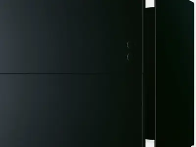 GRILLSKAR door-side rear panel Low-poly 3D model