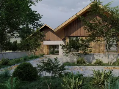 Forest home  3D model
