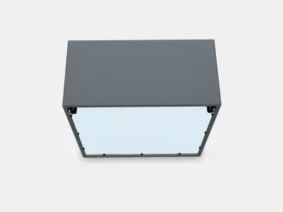 EKET Cabinet w 2 doors and 1 shelf Low-poly 3D model