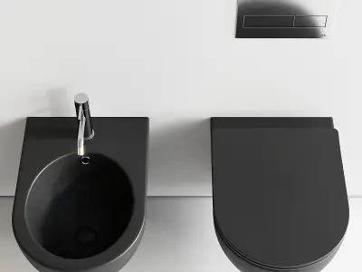 Olympia Ceramica Clear Wall-Hung WC 3D model