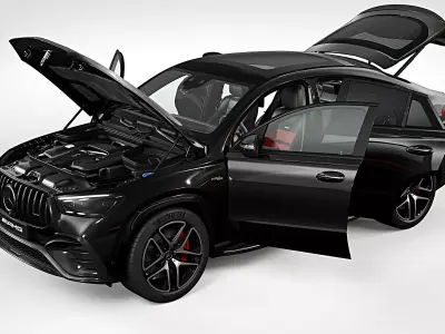 2024 Mercedes-Benz GLE 53 AMG Coupe 3D model