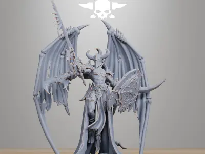 Demon Queen 3D print model