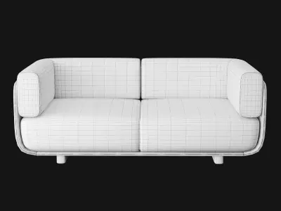 Shaal collection sofa 3D model
