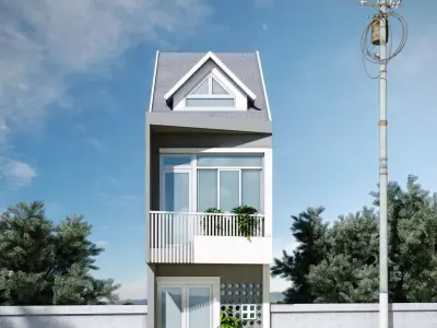 a Small House Free 3D model