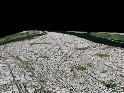 Samara - Russia 3D model