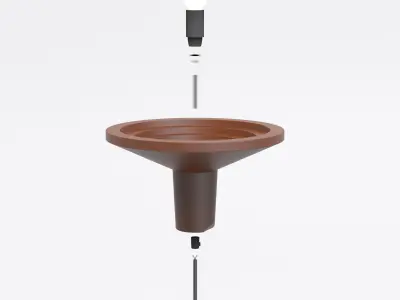 table lamp design Scalae 3D model