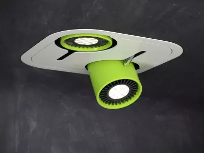 lamp 18 AM152 Free 3D model