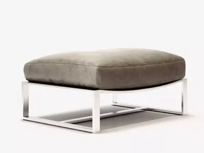 Cruisin Ottoman 3D model