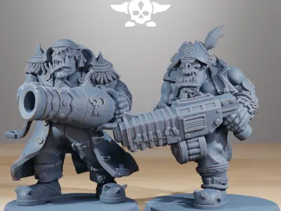 Orkaz Pirates 3D print model