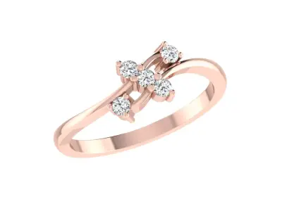 Light weight ring model  3D print model 8