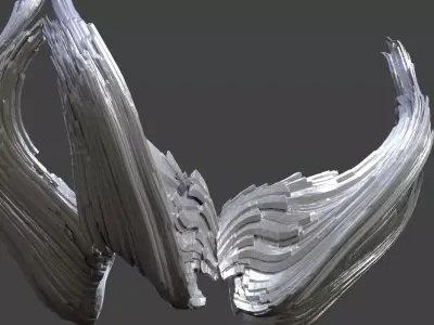 Dark Crystal element wings 2  3D model