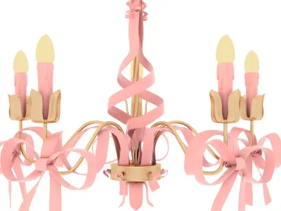 classic chandelier 3D model