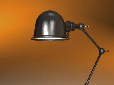 RESTORATION HARDWARE Atelier scissor  lamp 3D model
