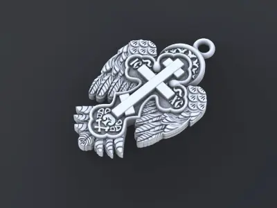 Orthodox cross cnc model or  3D print model purchase