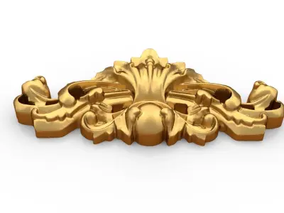 Classic decor ornament 42 3D print model