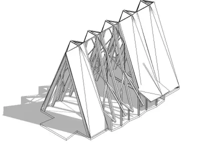 Church Interior 3D model