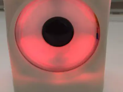 Night light with speaker 3D print model