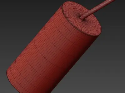 Array cotton 3D model
