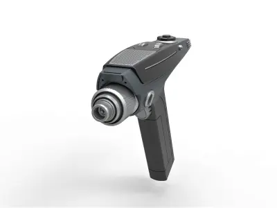 Phaser from Star Trek Strange New Worlds TV series 3D print model