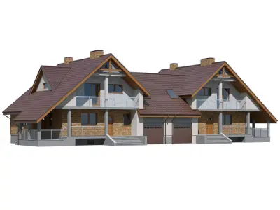 Cottage 018 3D model