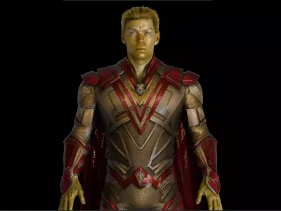 Adam Warlock from Guardians of the Galaxy Vol 3 3D model