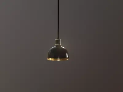 Lamp 3D model pendant Free 3D model