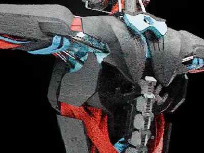 Robot Character 2 3D model