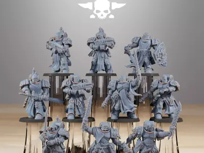Socratis Crusaders 3D print model