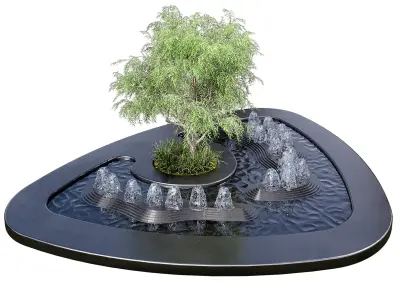 WATERFALL FOUNTAIN CASCADE  NO22 A 3D model