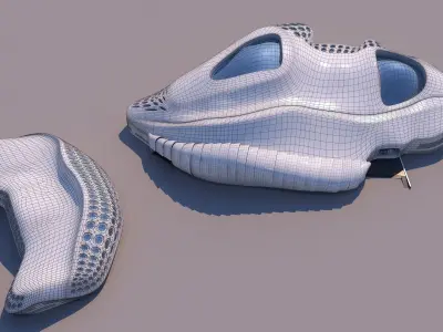 0103 - Organic Building 3D model