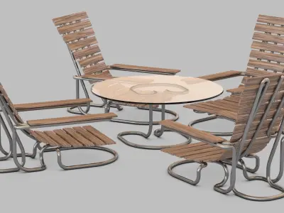 garden Lounge 3D model