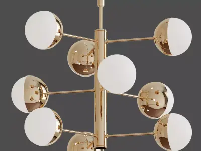 Artillerigatan chandelier 3D model