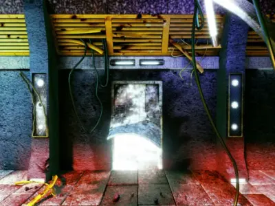 Sci-fi Corridor 3D model