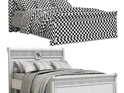 Angstrem Isotta Two Bed 3D model