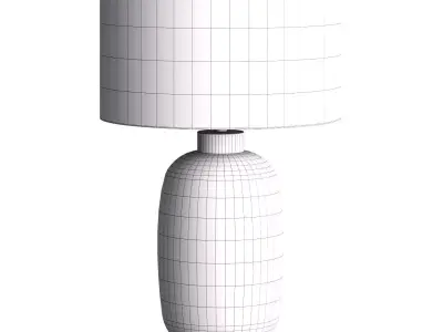 Heathfield  Co Amelia Large Table Lamp Low-poly 3D model