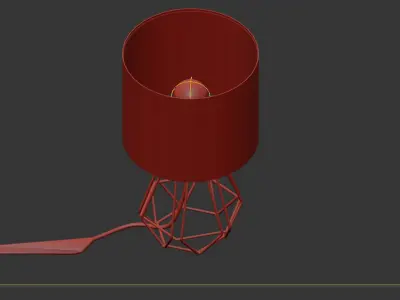 CARLTON 2 Table lamp 3D model purchase