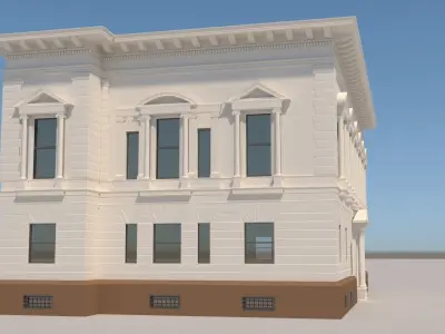 villa laurens Low-poly 3D model