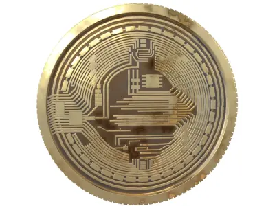 Bitcoin v7 006 3D model