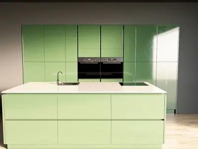 71-Kitchen11 glossy 6 3D model