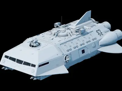 star wars Assault Transport 3D model
