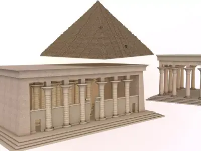 Ancient Egypt Collection 3D model