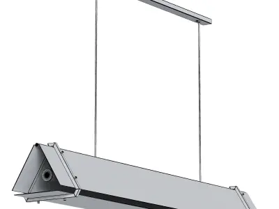 VECOLI CHANDELIER Low-poly 3D model