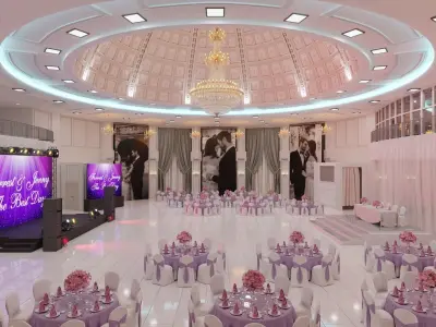 Ballroom House of Celebrations 3D model